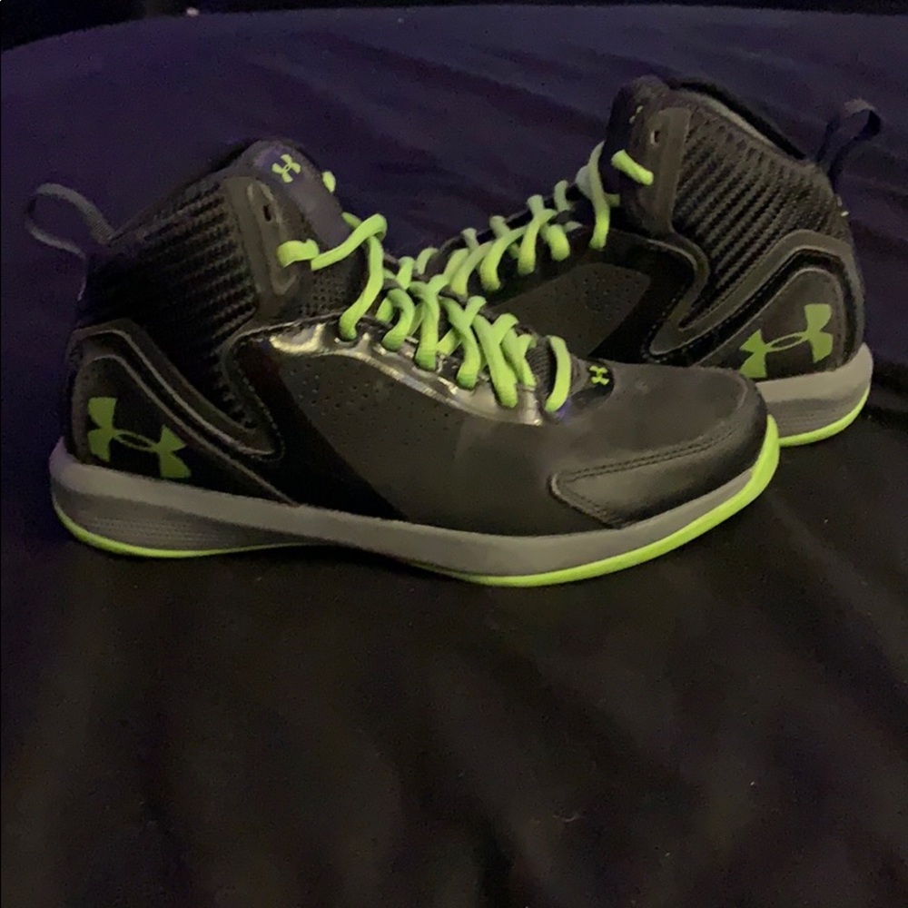 Under Armour sneakers Green and Black